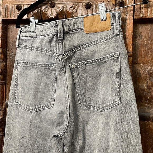 H&M &Denim Wide Ultra High Waist Women’s Jeans Size 4 - Picture 5 of 8